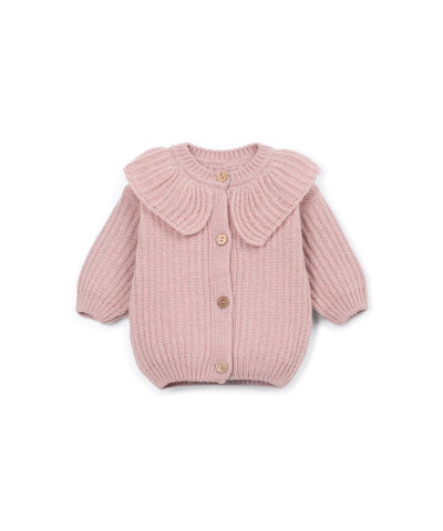 Chaqueta punto bebé niña Play up